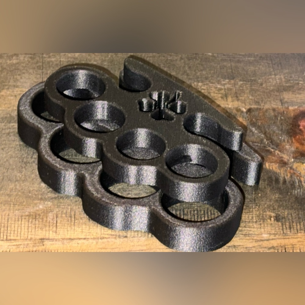 His & Hers Carbon Fiber Nylon Clover Lucky Knuckles